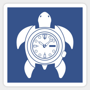 Turtle - white Sticker